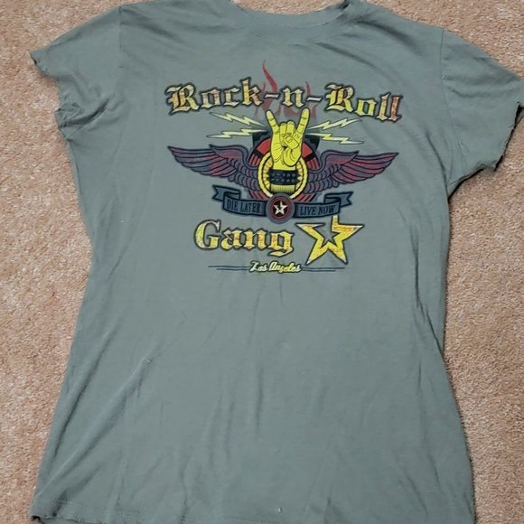 Rock and Roll Ganstar Tee large - Picture 1 of 2
